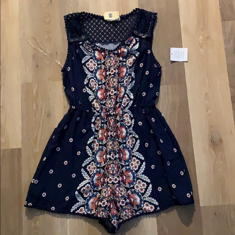 Floral romper